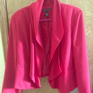 INC red blazer-new w/o tags
